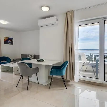 Awesome In Tribanj With House Sea View Apartment