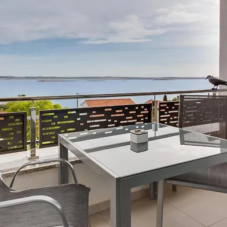 Apartment Awesome In Tribanj With House Sea View